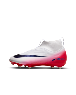Nike Mercurial 赤/白 FG シューズ Nike Mercurial Vapor VIII FG White Red Carbon Football